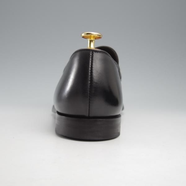 ★クロケット&ジョーンズ 9E【定価￥110,000-★SELBY/セルビー】バタフライローファー/375ラスト/カーフ/黒/メンズ/Crockett&Jones★k561