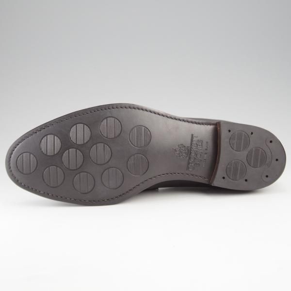 ★クロケット&ジョーンズ 9E【定価￥110,000-★SELBY/セルビー】バタフライローファー/375ラスト/カーフ/黒/メンズ/Crockett&Jones★k561