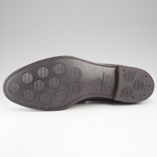 ★クロケット&ジョーンズ 9E【定価￥110,000-★SELBY/セルビー】バタフライローファー/375ラスト/カーフ/黒/メンズ/Crockett&Jones★k561