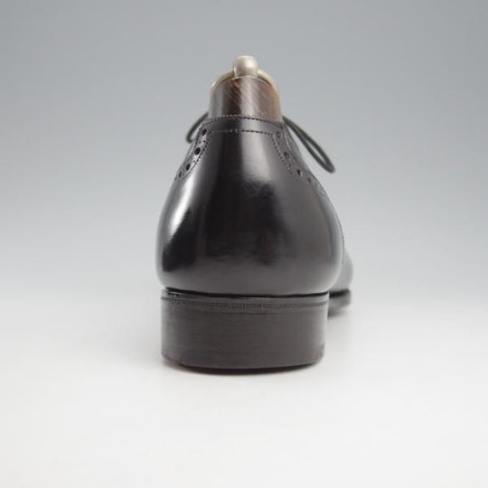 極上★(英)ガジアーノ&ガーリング 10E【現行定価20万円以上★HARROW/純正シューツリー付】GG06ラスト/クォーターブローグ/黒★k565