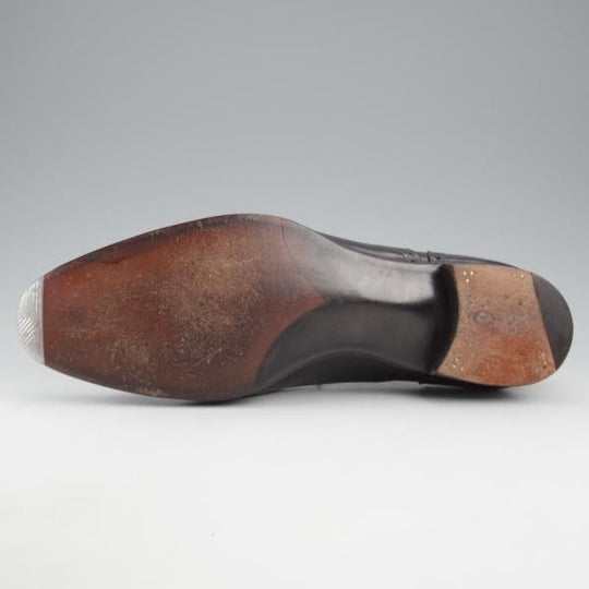 極上★(英)ガジアーノ&ガーリング 10E【現行定価20万円以上★HARROW/純正シューツリー付】GG06ラスト/クォーターブローグ/黒★k565