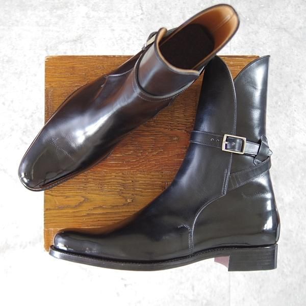 未使用★(HM)ギルド・オブ・クラフツ(レディース) US6(23cm程度)【税込上代￥264,000-★Jasper2/ハンドソーンウェルテッド製法】黒★k568