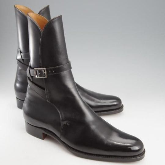 未使用★(HM)ギルド・オブ・クラフツ(レディース) US6(23cm程度)【税込上代￥264,000-★Jasper2/ハンドソーンウェルテッド製法】黒★k568