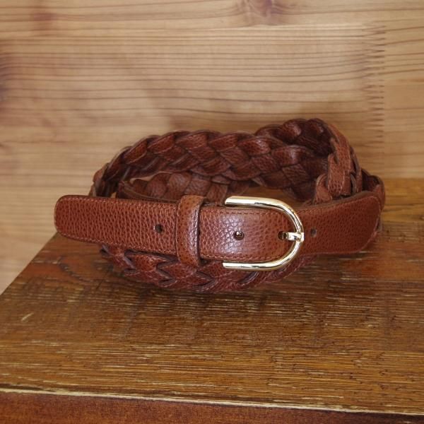 タニノクリスチー 36インチ/90cm【レザー/メッシュベルト/茶