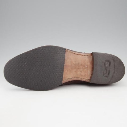 ★チャーチ 75F/UK7.5【現行定価￥176,000-★旧チャーチ/73ラスト/CHETWYND】チェットウィンド/3都市ロゴ/フルブローグ/茶/Church's★k572