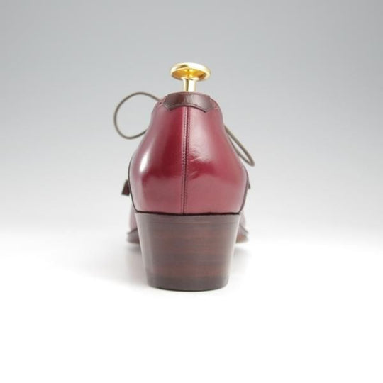 未使用★(HM)ギルド・オブ・クラフツ(レディース) US5.5(23�p程度)【税込上代￥154,000-★Jewel/ハンドソーンウェルテッド製法】赤茶★k577