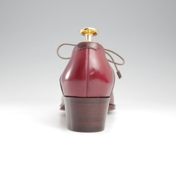 未使用★(HM)ギルド・オブ・クラフツ(レディース) US5.5(23�p程度)【税込上代￥154,000-★Jewel/ハンドソーンウェルテッド製法】赤茶★k577