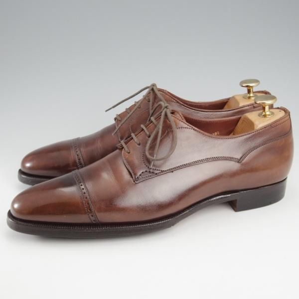 極上★クロケット&ジョーンズ 7D【定価￥110,250-★(浅草)ギルド・オブ・クラフツ監修/ハンドグレードライン】RUFFLES/濃茶★k581