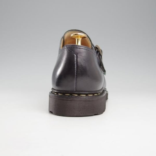 美品★パラブーツ SIZE 7【定価￥96,800-★ウィリアム/WILLIAM】マルシェソール/ダブルモンク/リスレザー/NUIT/紺/メンズ/Paraboot★k584