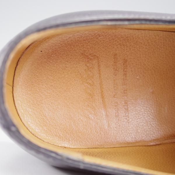 美品★パラブーツ SIZE 7【定価￥96,800-★ウィリアム/WILLIAM】マルシェソール/ダブルモンク/リスレザー/NUIT/紺/メンズ/Paraboot★k584