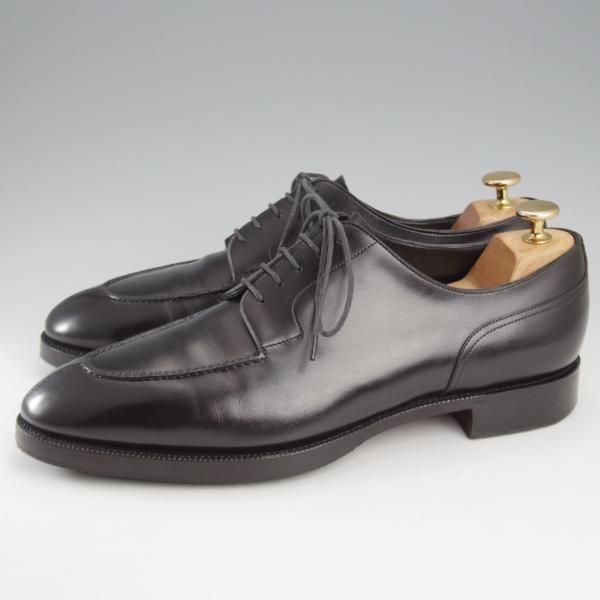 極上★(英)フォスター&サン 8E【貴重★EG/ドーバー似寄りモデル/KEBLE/スキンステッチ】05ラスト/Uチップ/カーフ/黒/FOSTER&SON★k585