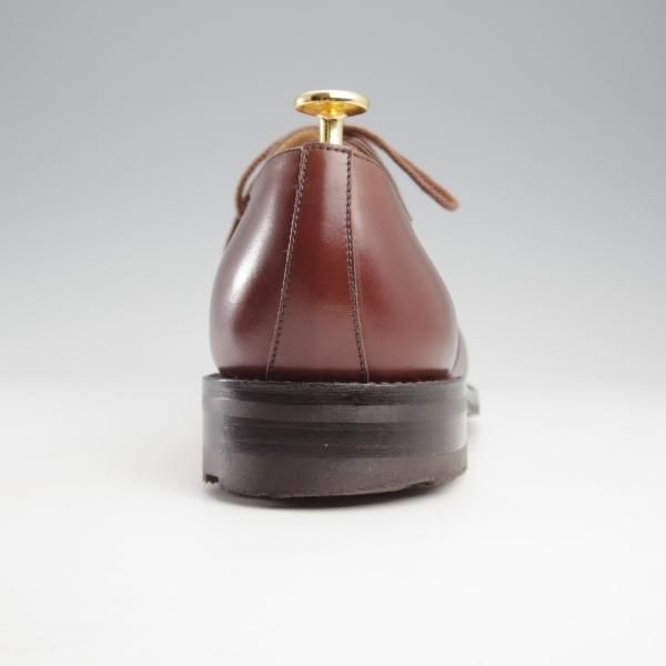 極美品★J.M.ウエストン 7.5E【現行定価￥159,500-★ハーフハント/598】Uチップ/25ラスト/カーフ/RED ETRUSCO/Weston/ウェストン★k604
