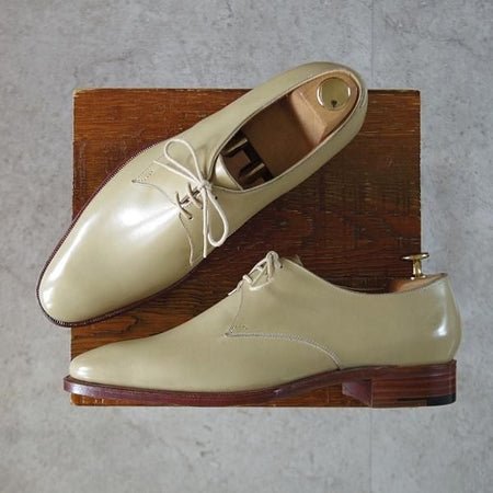 未使用★(HM)ギルド・オブ・クラフツ US7D程度【税込上代￥165,000-★Robert Burns/ハンドソーンウェルテッド製法】Vフロント★k607