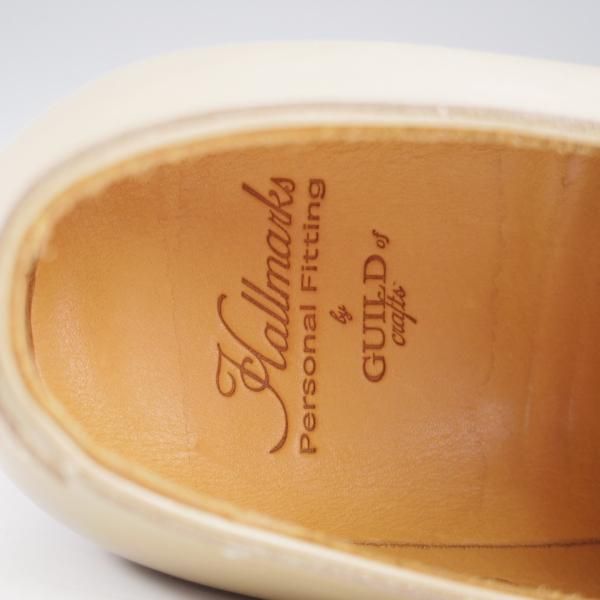 未使用★(HM)ギルド・オブ・クラフツ US7D程度【税込上代￥165,000-★Robert Burns/ハンドソーンウェルテッド製法】Vフロント★k607