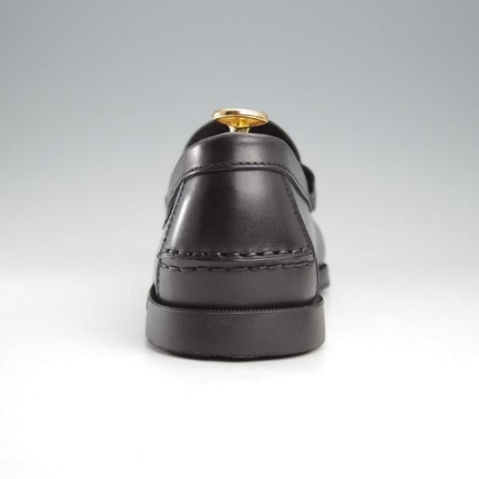 極美品★パラブーツ SIZE 7【定価￥35,200-★コインローファー/CORAUX/コロー】カーフ/黒/メンズ/Paraboot★k609