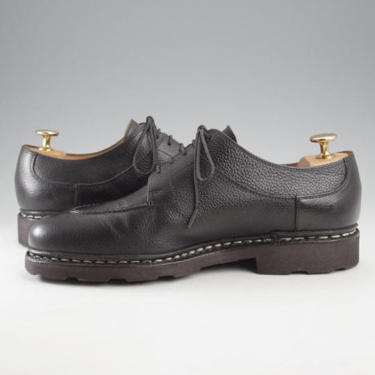 極美品★パラブーツ SIZE 6【定価￥94,600-★アヴィニョン/AVIGNON】グリフソール/グレインレザー/Uチップ/NOIR/黒/Paraboot★k612