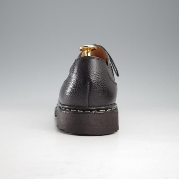 極美品★パラブーツ SIZE 6【定価￥94,600-★アヴィニョン/AVIGNON】グリフソール/グレインレザー/Uチップ/NOIR/黒/Paraboot★k612