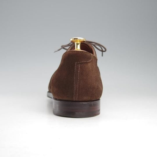 美品★クロケット&ジョーンズ 9D【定価￥132,000-★AUDLEY/オードリー】ハンドグレードライン/スエード/濃茶/Crockett&Jones★k615