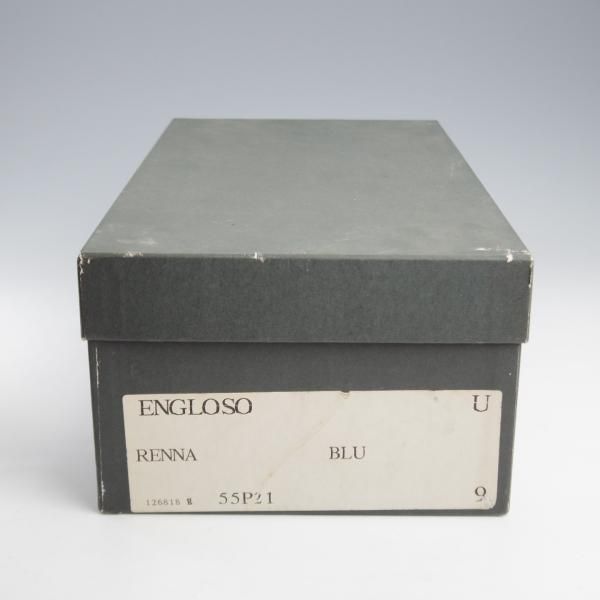 未使用★(伊)タニノクリスチー SIZE 9【デッドストック品★タッセルローファー/ENGLOSO】スエード/黒/メンズ/TANINO CRISCI★k616