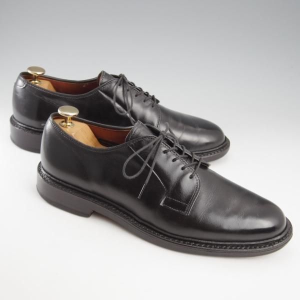 ★(米)アレンエドモンズ 7D【定価￥85,800-★Leeds/プレーントゥ】カーフ/黒/メンズ/ALLEN EDMONDS★k618