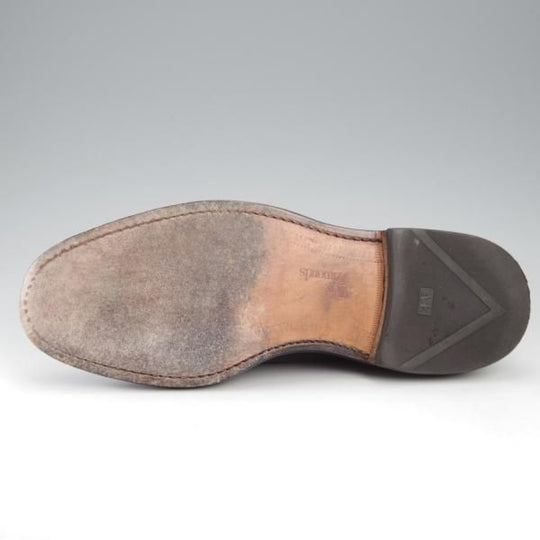 ★(米)アレンエドモンズ 7D【定価￥85,800-★Leeds/プレーントゥ】カーフ/黒/メンズ/ALLEN EDMONDS★k618