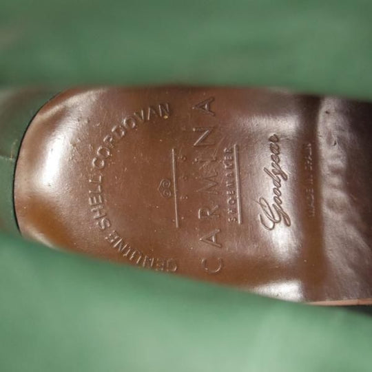 美品★カルミナ SIZE 7【オーダー価格11万円程度★茶系コードバン使用(アルマニャック色)/純正ツリー付】80450/ブーツ/CARMINA★k619