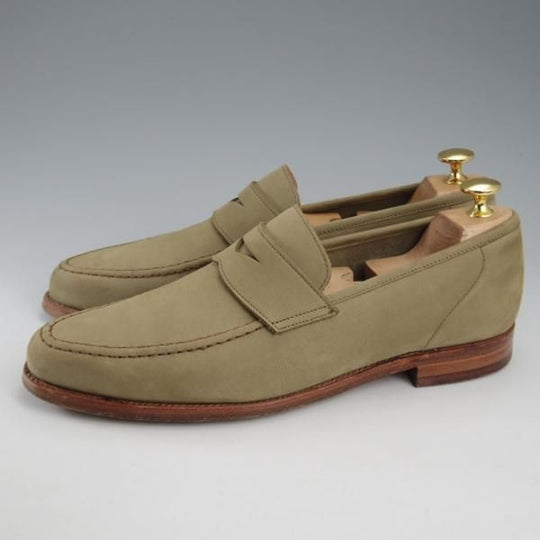 極上★クロケット&ジョーンズ 7E【モデル定価￥107,800-★バーニーズNY別注/SELHURST】366ラスト/コインローファー/Crockett&Jones★k620