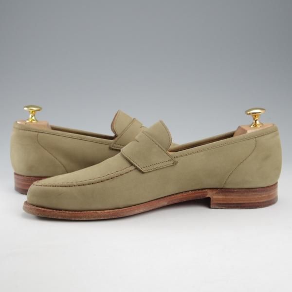 極上★クロケット&ジョーンズ 7E【モデル定価￥107,800-★バーニーズNY別注/SELHURST】366ラスト/コインローファー/Crockett&Jones★k620