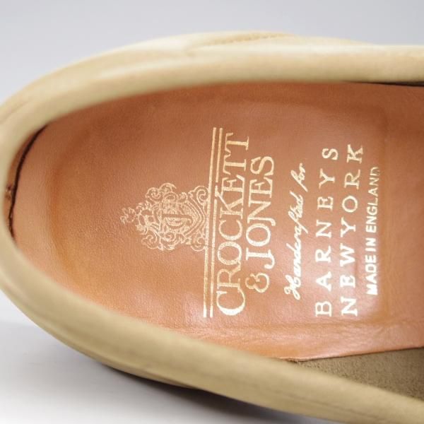 極上★クロケット&ジョーンズ 7E【モデル定価￥107,800-★バーニーズNY別注/SELHURST】366ラスト/コインローファー/Crockett&Jones★k620