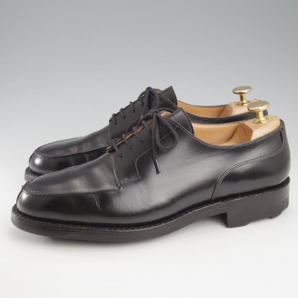 極美品★クロケット&ジョーンズ 6.5E【定価￥121,000-★モールトン/MORETON/リッジウェイソール仕様】292ラスト/黒/Crockett&Jones★k625
