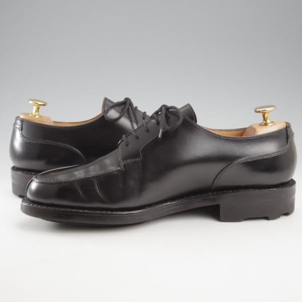 極美品★クロケット&ジョーンズ 6.5E【定価￥121,000-★モールトン/MORETON/リッジウェイソール仕様】292ラスト/黒/Crockett&Jones★k625