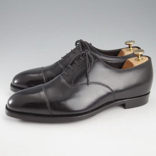 極美品★クロケット&ジョーンズ 7E【定価￥132,000-★AUDLEY 3/オードリー】ハンドグレードライン/367ラスト/黒/Crockett&Jones★k627