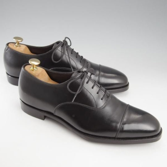 極美品★クロケット&ジョーンズ 7E【定価￥132,000-★AUDLEY 3/オードリー】ハンドグレードライン/367ラスト/黒/Crockett&Jones★k627