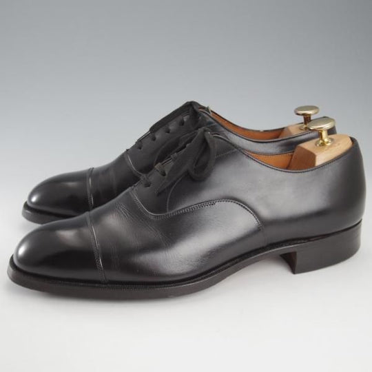 ★チャーチ 8F【貴重★2都市ロゴ(〜70's)/旧チャーチ/CONSUL】73ラスト/コンサル/ストレートチップ/黒/メンズ/Church's★k630