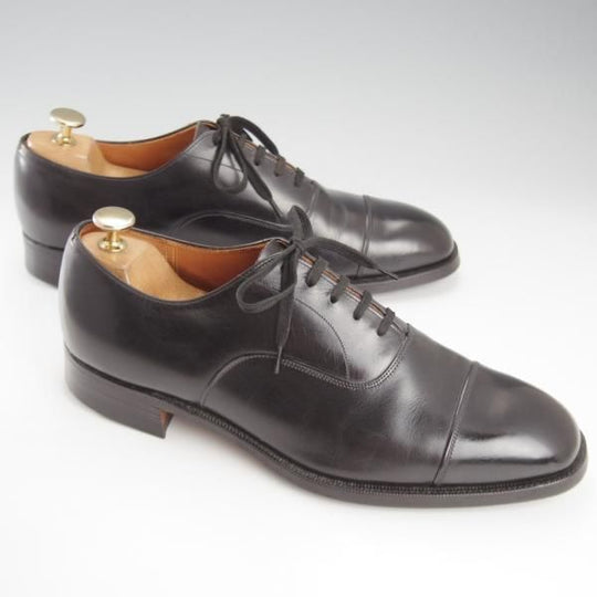 ★チャーチ 8F【貴重★2都市ロゴ(〜70's)/旧チャーチ/CONSUL】73ラスト/コンサル/ストレートチップ/黒/メンズ/Church's★k630