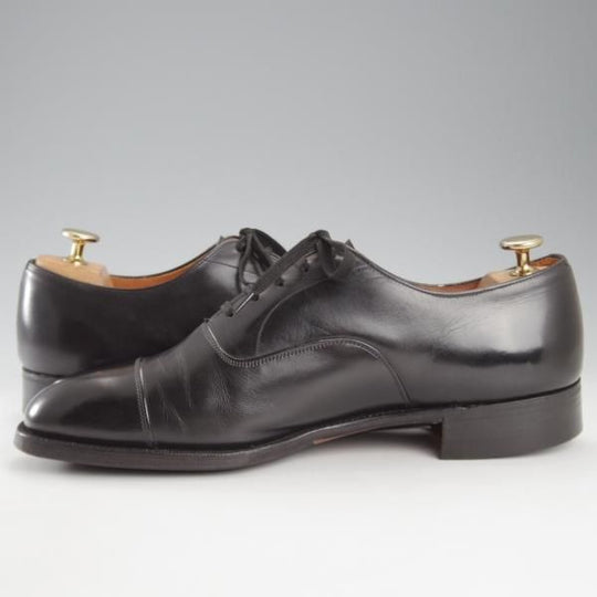 ★チャーチ 8F【貴重★2都市ロゴ(〜70's)/旧チャーチ/CONSUL】73ラスト/コンサル/ストレートチップ/黒/メンズ/Church's★k630