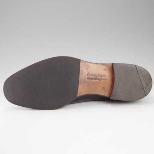 ★チャーチ 8F【貴重★2都市ロゴ(〜70's)/旧チャーチ/CONSUL】73ラスト/コンサル/ストレートチップ/黒/メンズ/Church's★k630