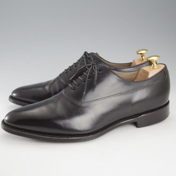 ★シェットランドフォックス SIZE 7【★プレーントゥ/528F】カーフ/黒/メンズ/SHETLAND FOX★k633