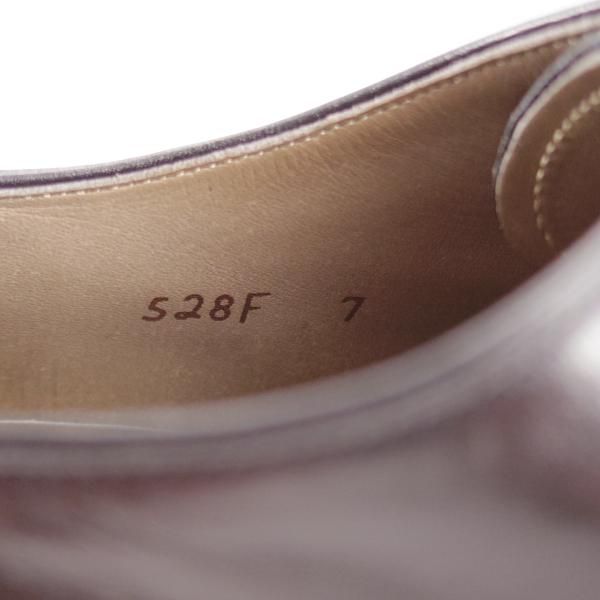 ★シェットランドフォックス SIZE 7【★プレーントゥ/528F】カーフ/黒/メンズ/SHETLAND FOX★k633