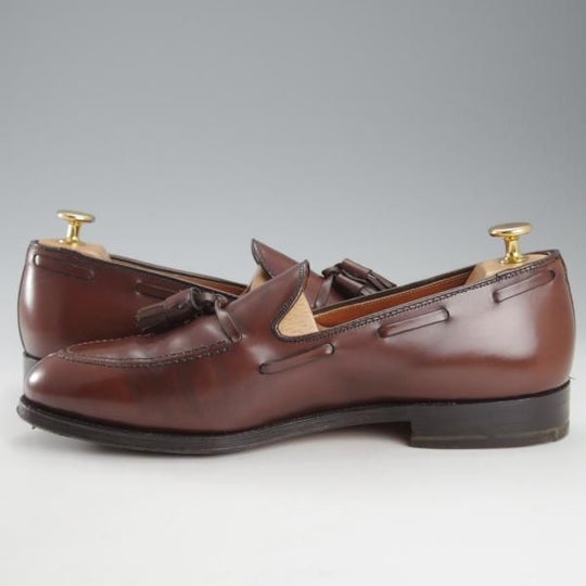 ★オールデン 8E【現行定価13万円程度★タッセルローファー/560】アバディーンラスト/カーフ/茶/メンズ/ALDEN★k634