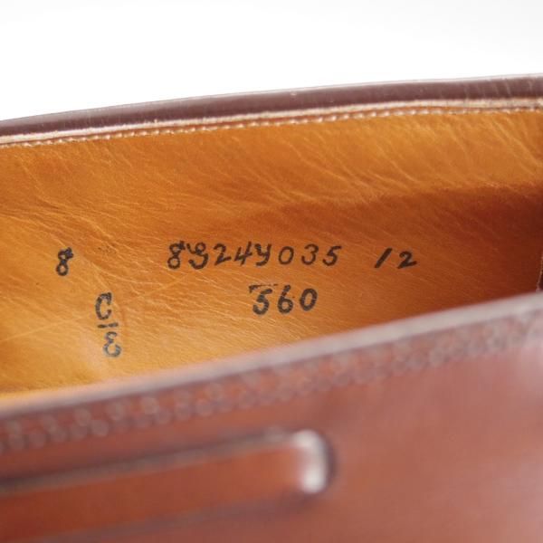 ★オールデン 8E【現行定価13万円程度★タッセルローファー/560】アバディーンラスト/カーフ/茶/メンズ/ALDEN★k634