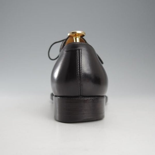 極上★三陽山長 SIZE 7【定価￥91,300-★友二郎/R2010ラスト】ストレートチップ/カーフ/黒/メンズ/TOMOJIRO/Sanyo Yamacho★k635