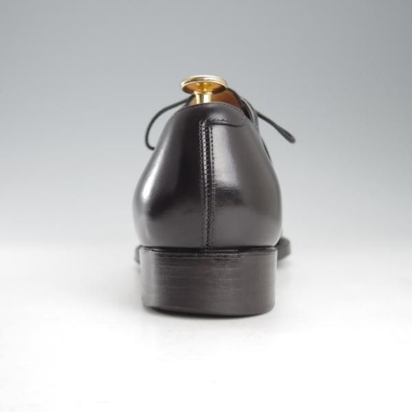 極上★三陽山長 SIZE 7【定価￥91,300-★友二郎/R2010ラスト】ストレートチップ/カーフ/黒/メンズ/TOMOJIRO/Sanyo Yamacho★k635