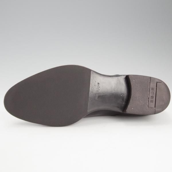 極上★三陽山長 SIZE 7【定価￥91,300-★友二郎/R2010ラスト】ストレートチップ/カーフ/黒/メンズ/TOMOJIRO/Sanyo Yamacho★k635
