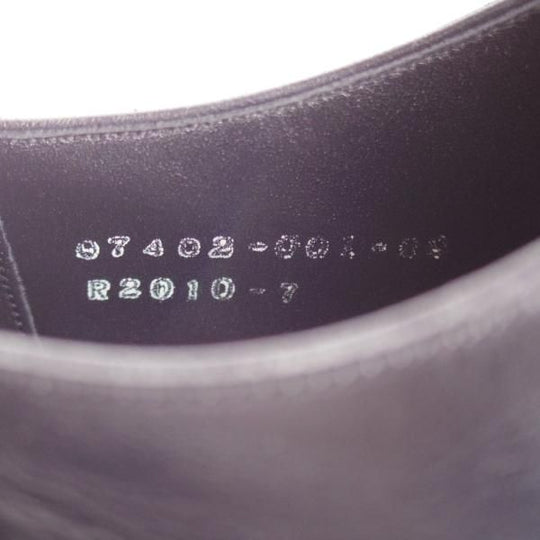 極上★三陽山長 SIZE 7【定価￥91,300-★友二郎/R2010ラスト】ストレートチップ/カーフ/黒/メンズ/TOMOJIRO/Sanyo Yamacho★k635