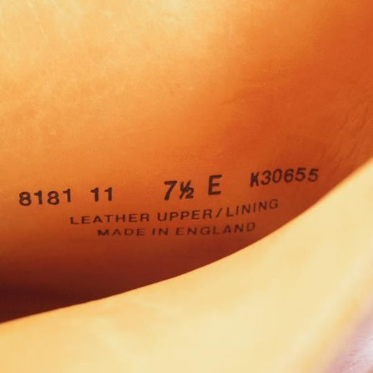 未使用★クロケット&ジョーンズ 7.5E【デッドストック品★(英)ポールセンスコーン別注/ジョッパーブーツ】赤茶/Crockett&Jones★k637