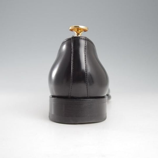 極美品★(伊)サントーニ SIZE 5.5【★ローファー/17237】スリッポン/カーフ/黒/メンズ/Santoni★k639