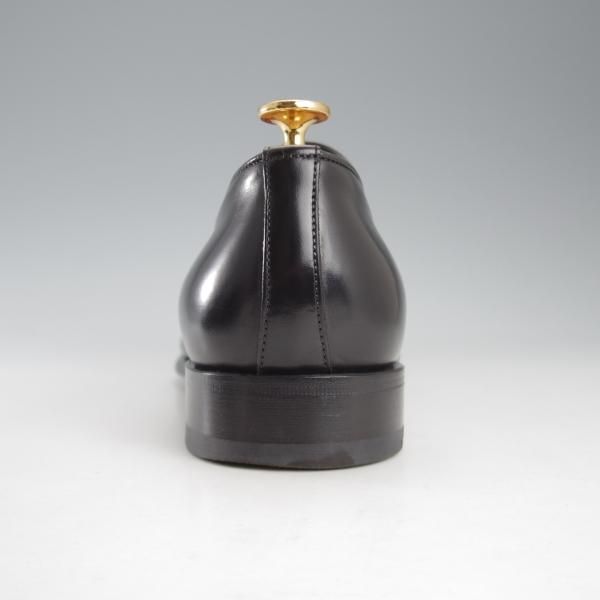 極美品★(伊)サントーニ SIZE 5.5【★ローファー/17237】スリッポン/カーフ/黒/メンズ/Santoni★k639