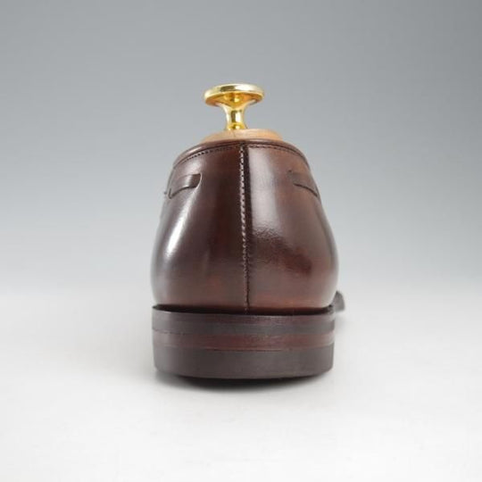極美品★クロケット&ジョーンズ 5.5E【定価￥99,000-★CAVENDISH 2/キャベンディッシュ】タッセルローファー/濃茶/Crockett&Jones★k640