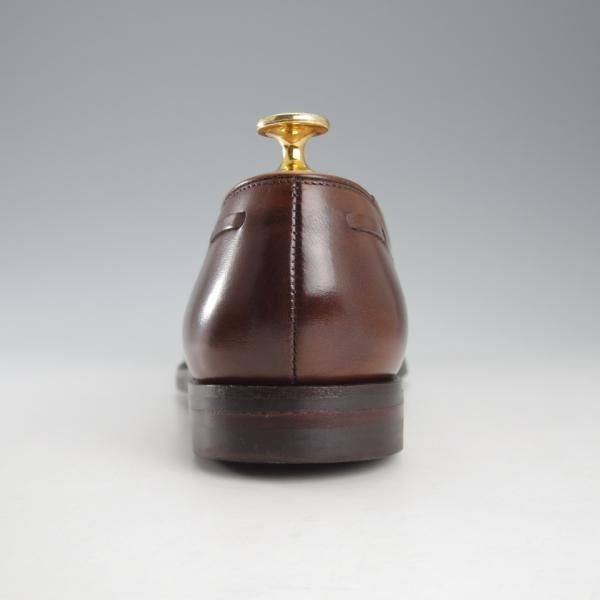 極美品★クロケット&ジョーンズ 5.5E【定価￥99,000-★CAVENDISH 2/キャベンディッシュ】タッセルローファー/濃茶/Crockett&Jones★k640